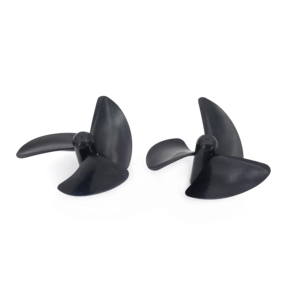 RC Boat Propeller 42mm 2.3mm 3-Blades Left Right PC Prop for RC boat Toy Boat Fishing Bait Boat DIY Boat Model