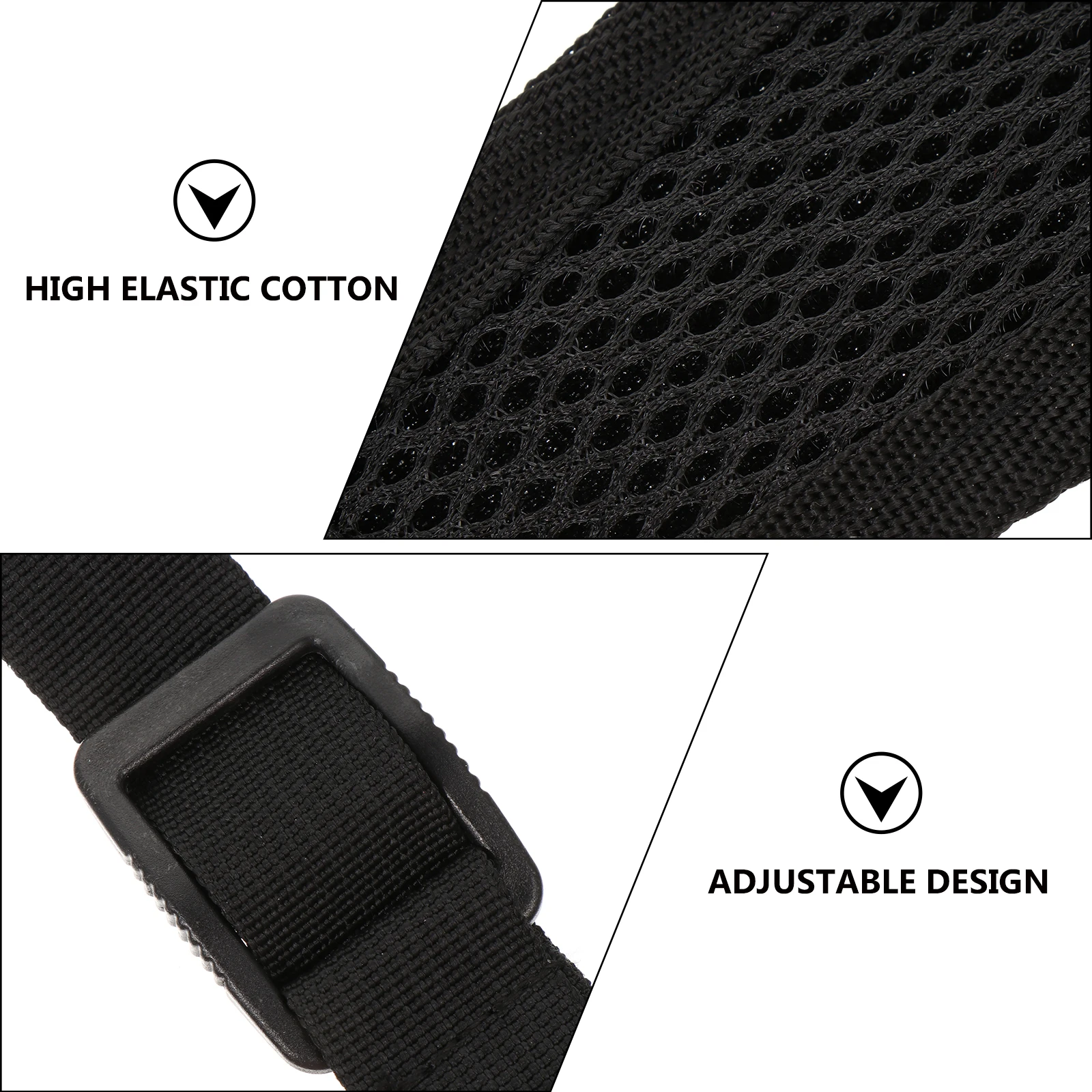 

Neck Strip Saxophone Strap Breathable Straps Belt for Alto Tenor Black Saxaphone