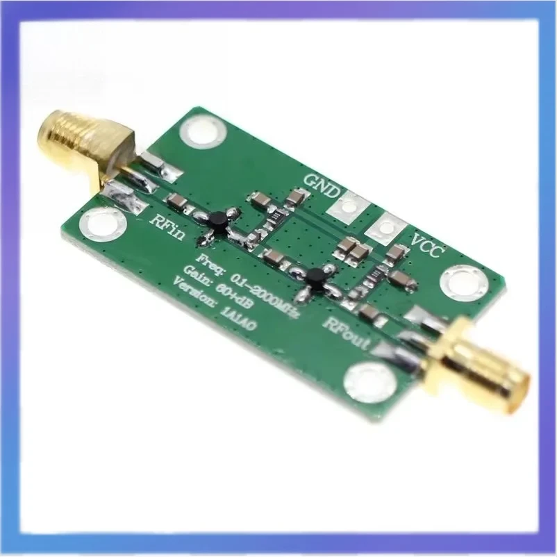 

RF, Wideband, Amplifier, Low Noise Amplifier LNA (0.1-2000 MHz Gain 60dB)