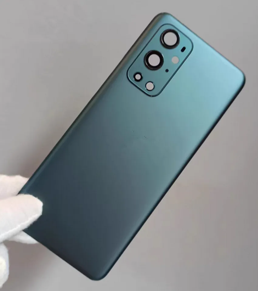 new for Suitable oneplus 9 Pro/1+9 Pro back battery door cover housing Replacement with Camera Len with Adhesive