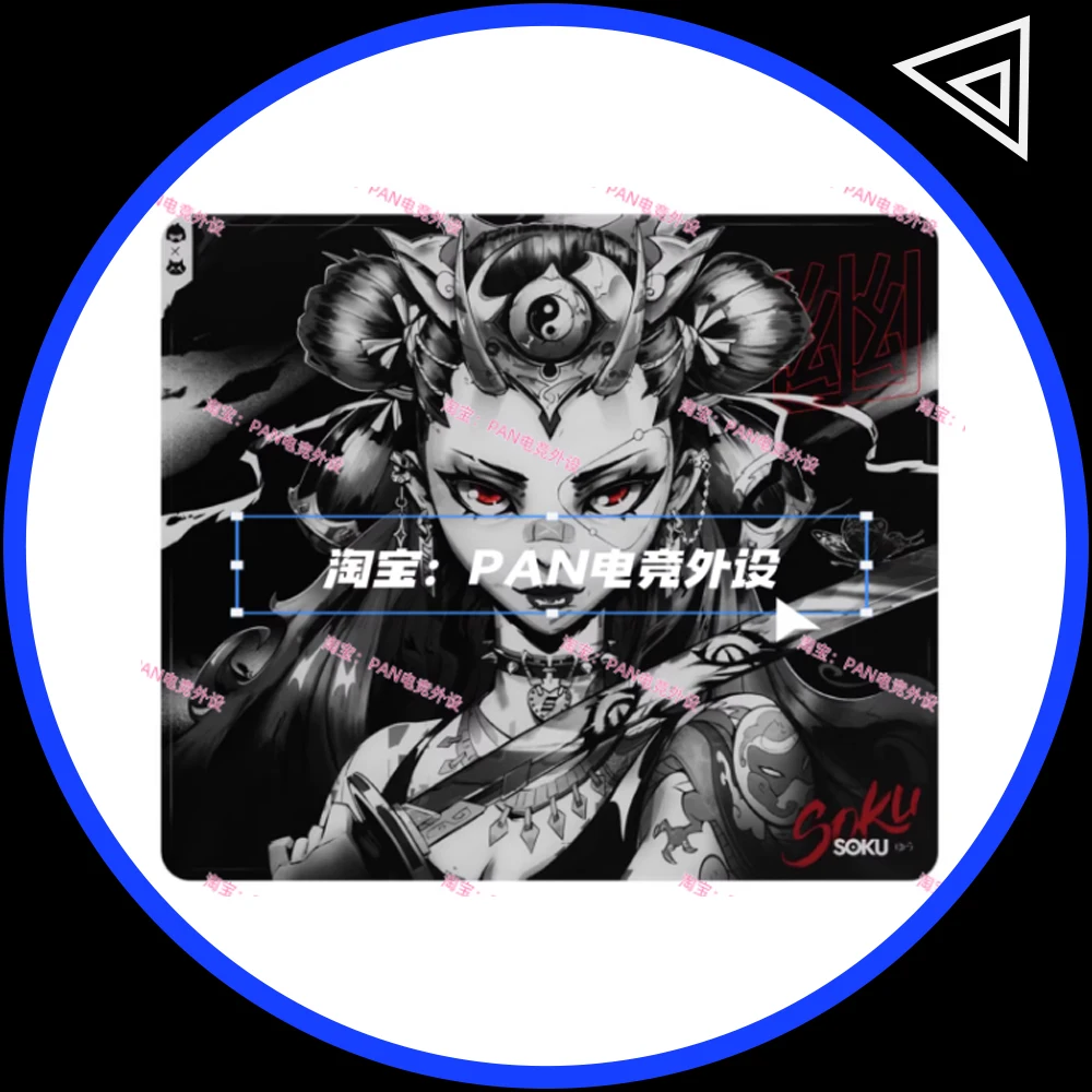 

PAN Esports SOKU Fujin Glasspad Duplicate Same Glass Mousepad Smooth Speed Mouse Pad Covering Primer For APEX Pc Accessories