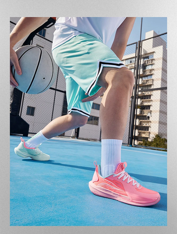 361 Degrees BIG3 QUICK 4.5 Men Basketball Shoes Stable Comfort Wear-resistant Elastic Light Breathable Male Sneakers 672621102