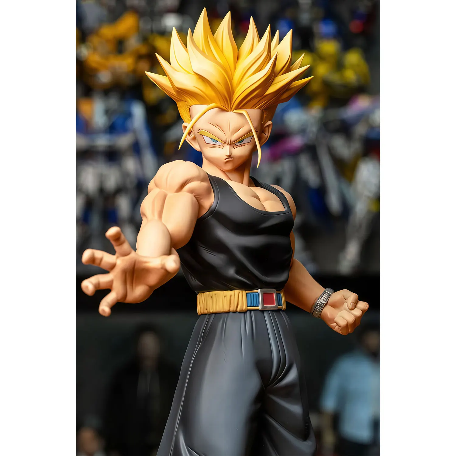 

Dragon Ball Стволы Аниме Фигурки Super Saiyan Стволы Фигурки Статуя из ПВХ Коллекция Модель Настольный Орнамент ToyGifts