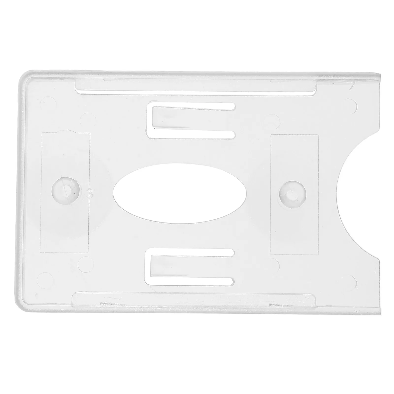 Car Toll Pass Holder Suction Card Base Parking Permit Holder for Windshield Business Card Insurance and