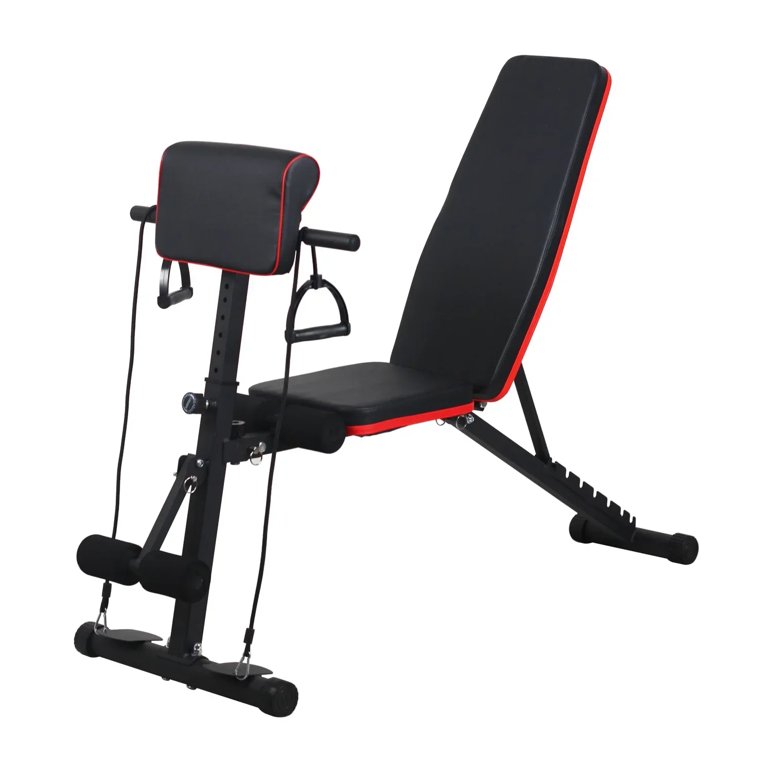 

z Sport Fitness Metal Workout Bench with Cable Weight Stack for Home Exercise and Sports Fitness Equipment