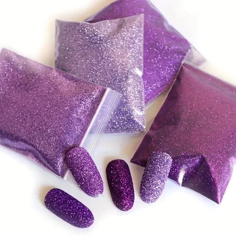 100g/50g Holographic Laser Extra Fine Glitter Dazzling Nail Glitter Powder DIY Art Crafts Resin Tumbler Decoration Shiny Glitter