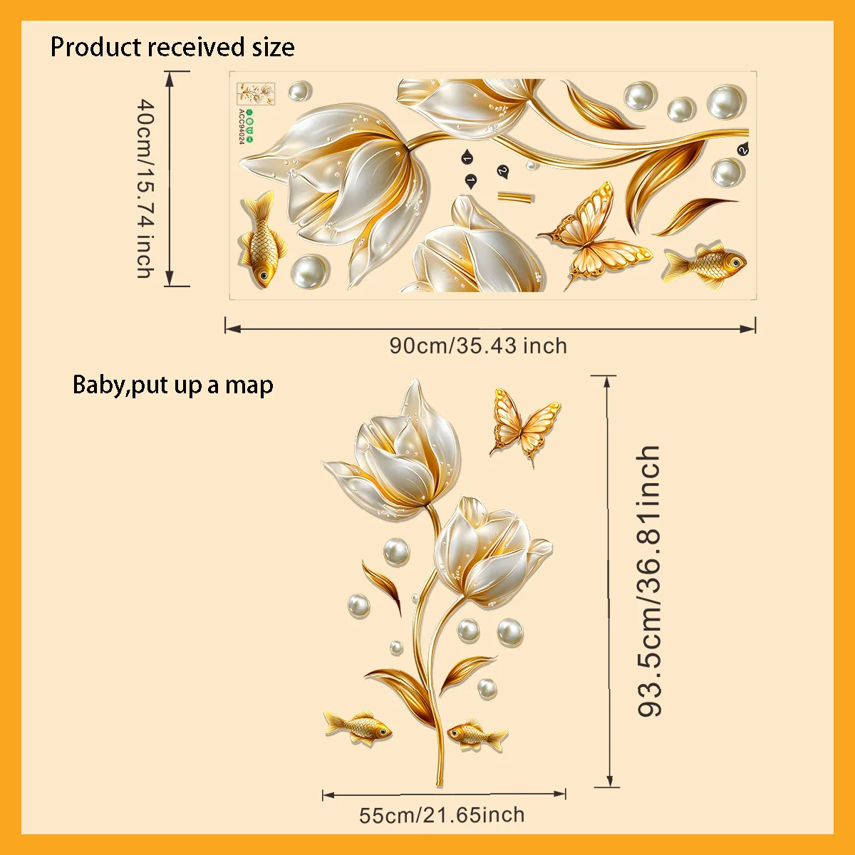3D توليب الجدار ملصق فراشة زهرة ملصقات للإزالة غرفة المعيشة غرفة نوم الحمام خلفية ديكور المنزل الديكور الملصقات