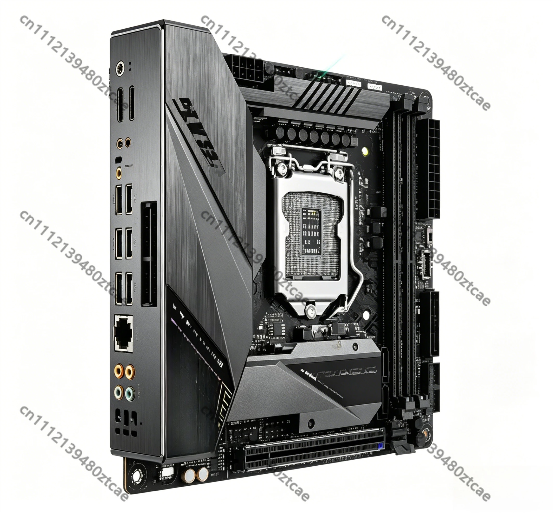 Z390 Mini ITX Desktop Motherboard, LGA 1151 Socket, Dual DDR4 Slot, M.2 PCI-E 3.0 USB3.1 HDMI Interface, 90% New PC Mainboard