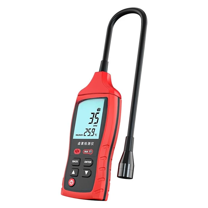 Air conditioner  detection tool Refrigerator Refrigerant Freon  detector Leak detector Halogen gas Fluorine  detecto