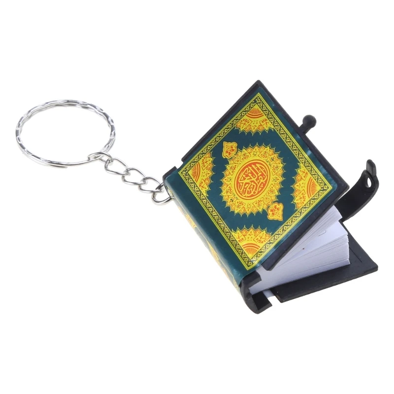 Mini Quran in Arabic Keyring Keychain Muslim Ramadan Gift for Handbag Decoration