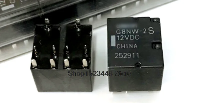 

New l 5Pcs/LOT G8NB-2S G8NB-2S-12VDC G8NB-2 12VDC G8NW-2S-12VDC G8NW-2S 12VDC 10PIN