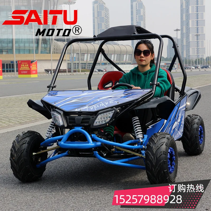 800W60V20A Kart Electric Children's Four-wheeled Motorcycle Off-road Beach Car All-terrain Vehicle Scenic Spot