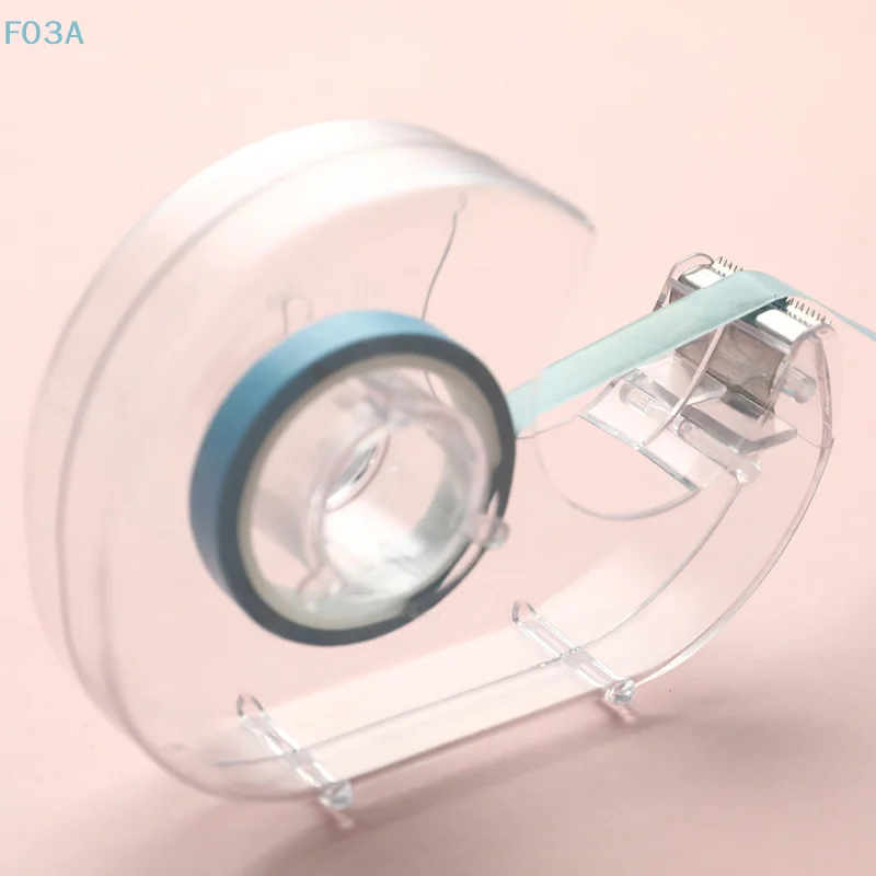New Acrylic Tape Dispenser Cutting Student Tape Dispenser Stationery Office School Supplies Random Color
