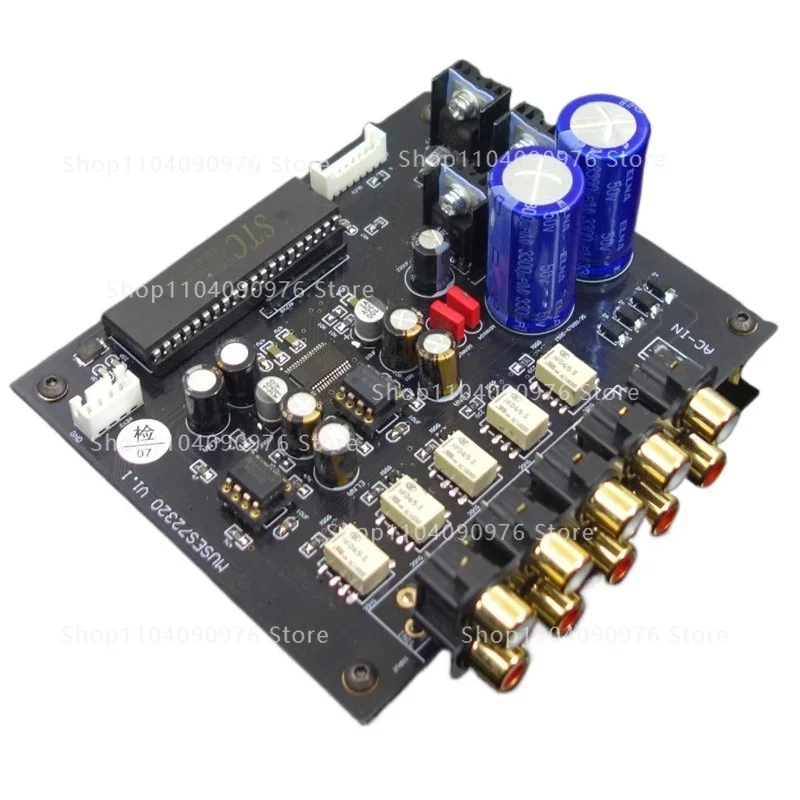 F12 MUSES72320 HiFi Preamplifier Board Volume Controller with IR Remote Control
