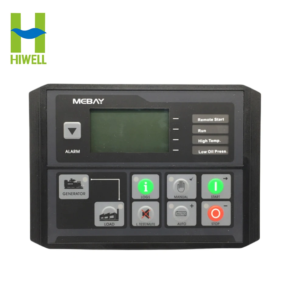 

Genset Controller DC40D MK3 Remote Start Control Unit For Diesel Gasoline Gas Genset Start Stop Parameters Monitoring