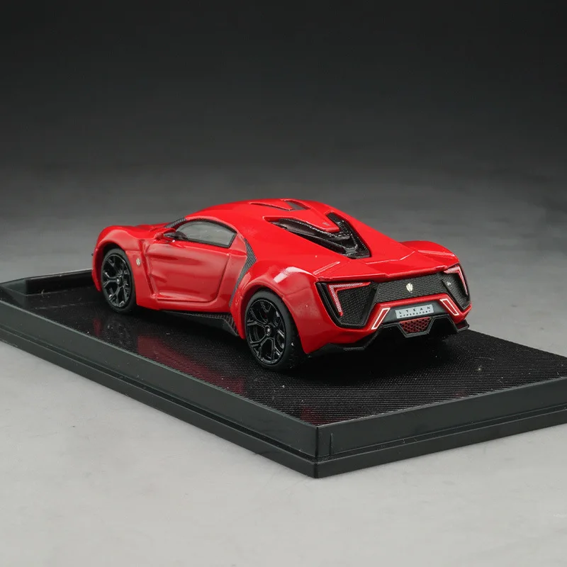 ING 1:64 Lykan HyperSport Alloy Diecast Model  Hypercar Boys Gift Collection Simulation Car Movie Fast &amp; Furious 7 Version Toy