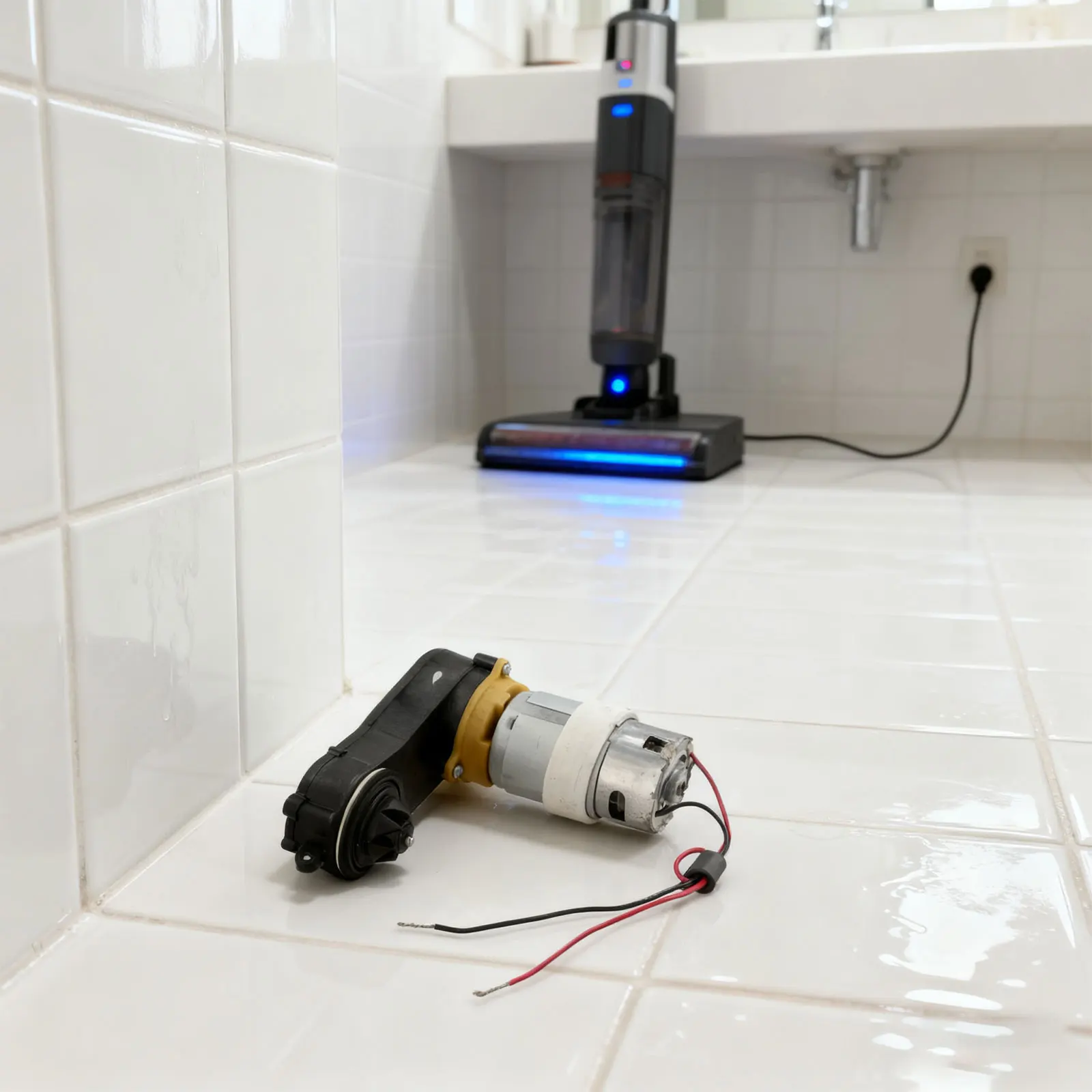 غسالة أرضية سهلة التركيب، أداء محرك مثالي، مساعدة شفط قوية لمكنسة الروبوت #4