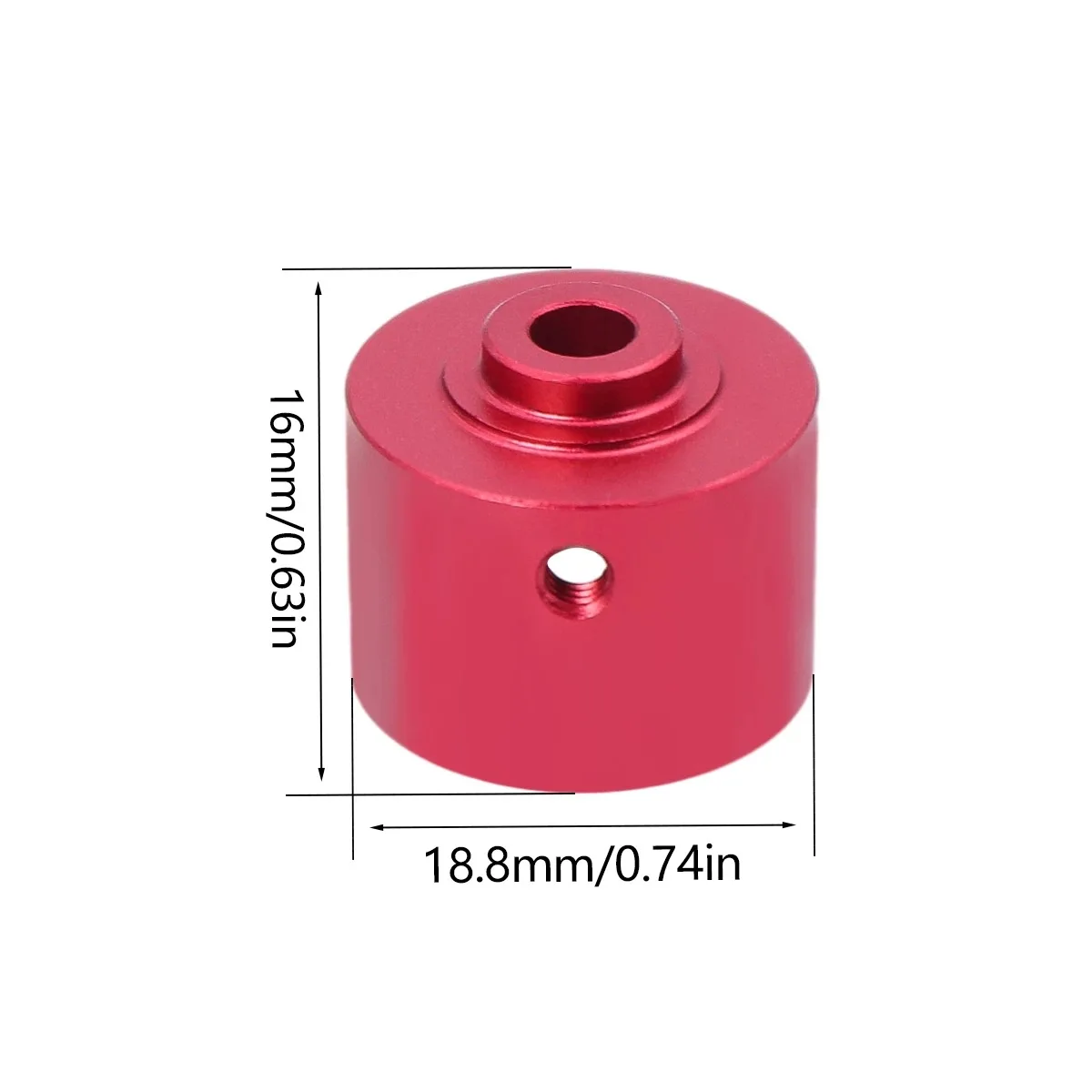 Coque différentielle en métal pour MJX 1/16 H16 16207 16208 16209 16210 1/14 14209 14210 RC, pièces de mise à niveau de voiture