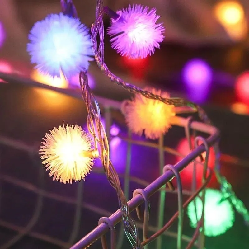 1pc USB LED Solar Star String Lights Outdoor Waterproof Solar Powered Fairy Lights for Patio Garden Yard Porch Christmas Wedding