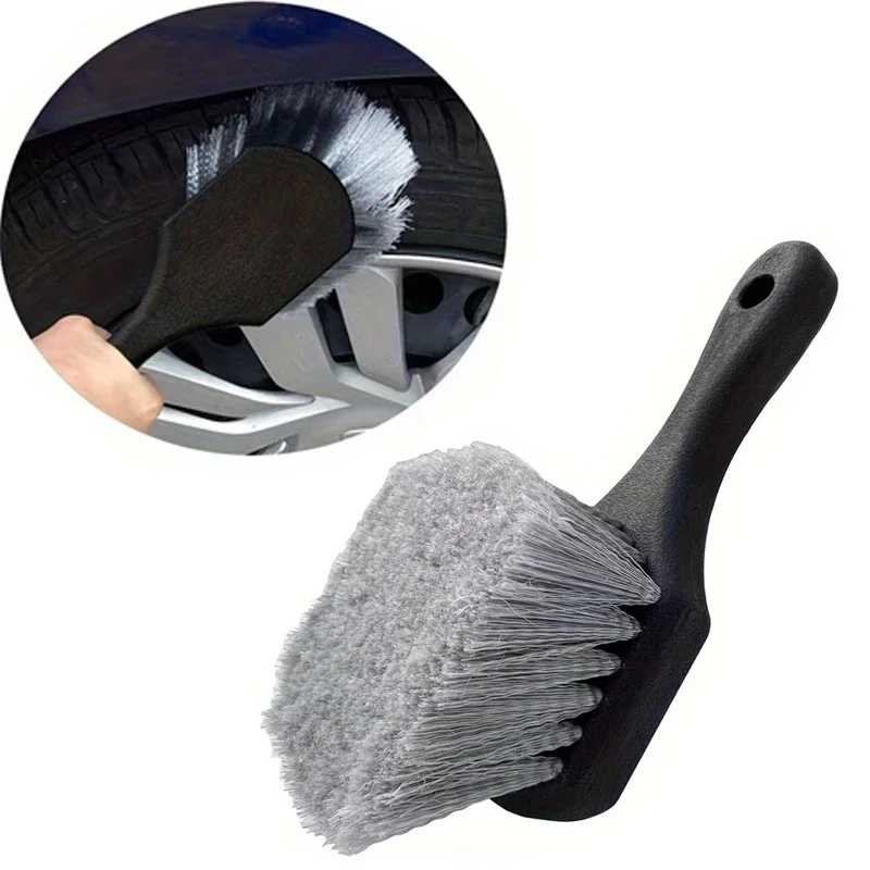 

Щетка для колес автомобиля, инструмент для чистки шин для детализации автомобиля, щетки для мойки автомобилей, автоаксессуары