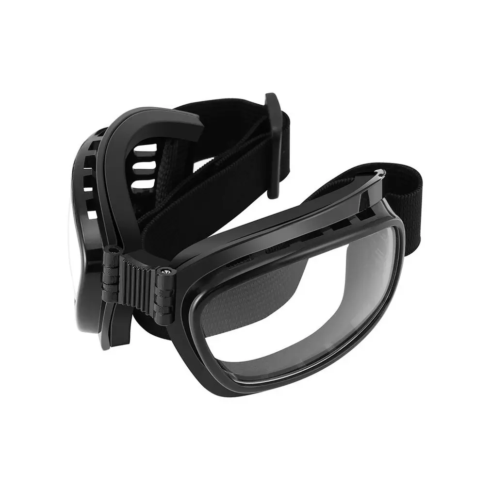 Lunettes de moto vintage pliables, lunettes de soleil polarisées jour et nuit, lunettes de cyclisme, coupe-vent, anti-poussière, protection UV,