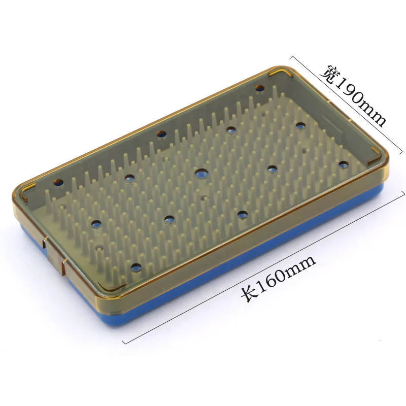 Silicone disinfection case box tray sterilization tray sterilising silicone mat for surgical instrument