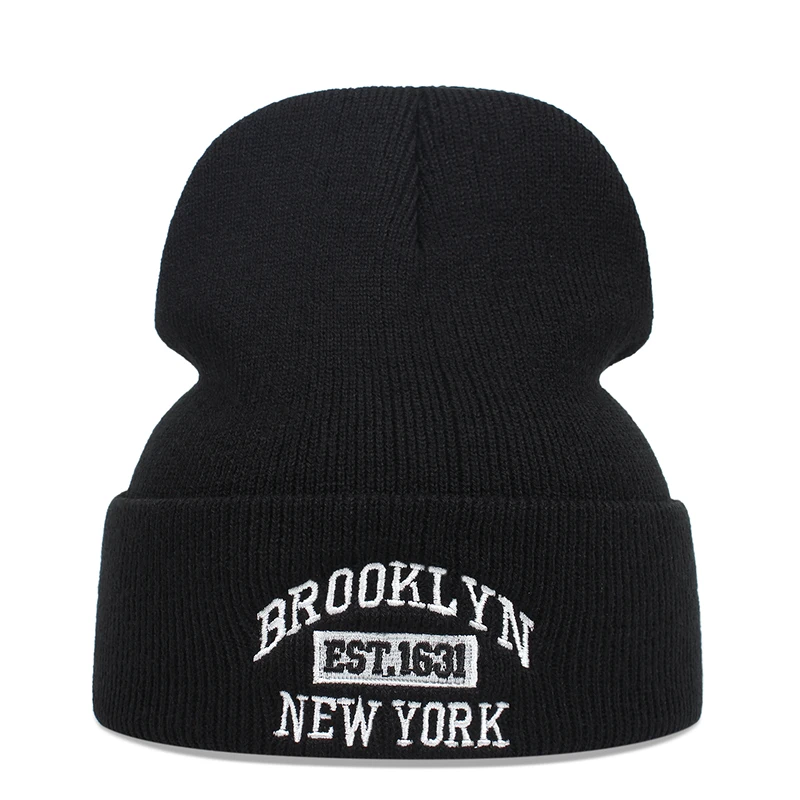 2022 Brooklyn New York1631 Embroidery Beanies Hat Men Woman Fashion winter Warm hat Knitted Soft Caps Bone Ski Skullies wool hat