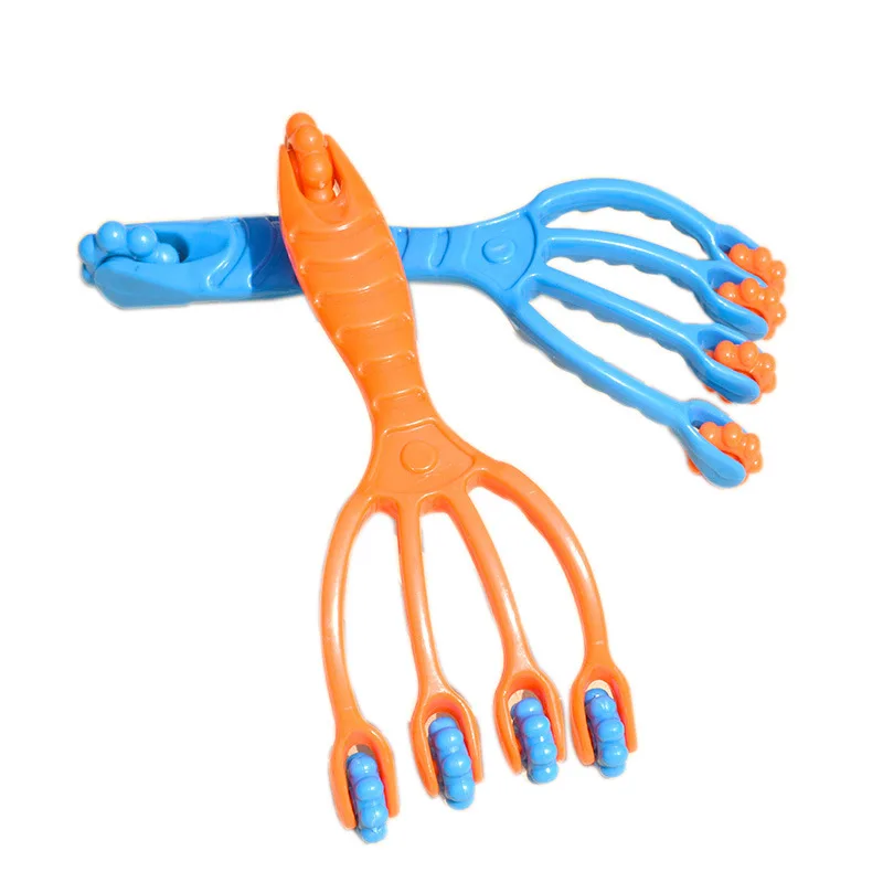 1pc New Four Wheel Ball Point Rolling Manual Massage for Waist Back Neck and Leg Head  Beauty Slimming Spa Salon