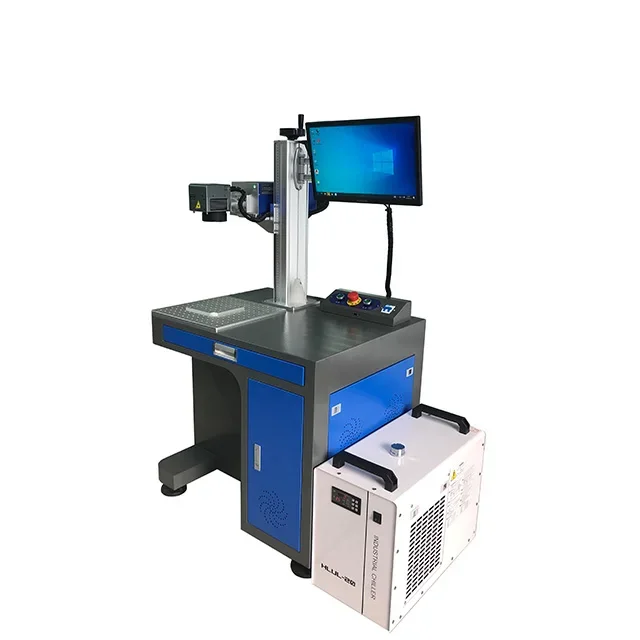 Best offer 3W 5W 10W 15W 17W 20WUv L aser marking machine Glass engraving machine Uv L aser marking machine price