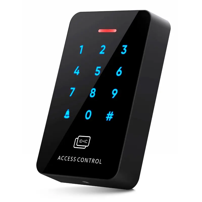 Dual Frequency Card Standalone Access Control Outdoor Waterproof IP67 Touch Keypad Compatible ID/IC/NFC Card 10000 Users