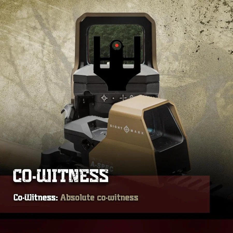 กล้องเล็ง Ultra Shot ASpec สำหรับการยิงเป้าแม่นยำและการจับเป้าอย่างรวดเร็วในการฝึกยุทธวิธีการล่าสัตว์และกิจกรรมกลางแจ้ง