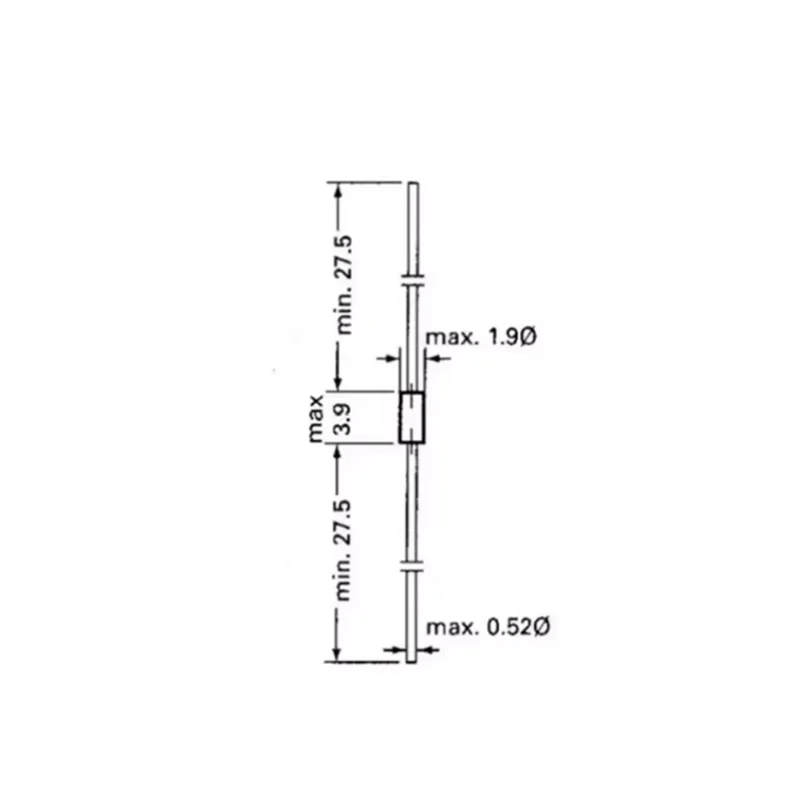 50PCS/LOT DB3 DB-3 DB4 DB-4 Diac Trigger Diodes DO-35 DO-204AH New Original Good Quality Chipset