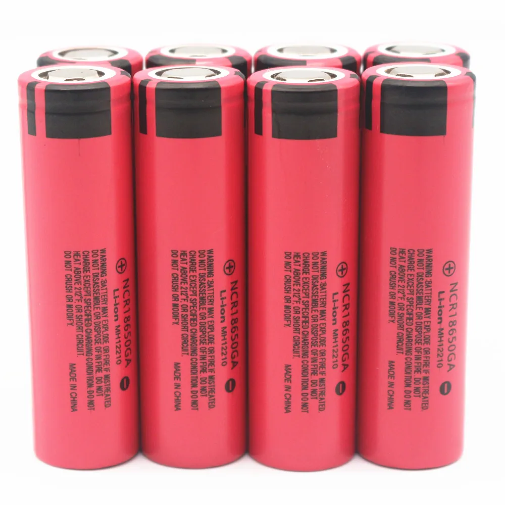 Original NCR 18650GA High Discharge 3.7V 3500mAh 18650 Rechargeable Battery Suitable for All Kinds of Electronic Products