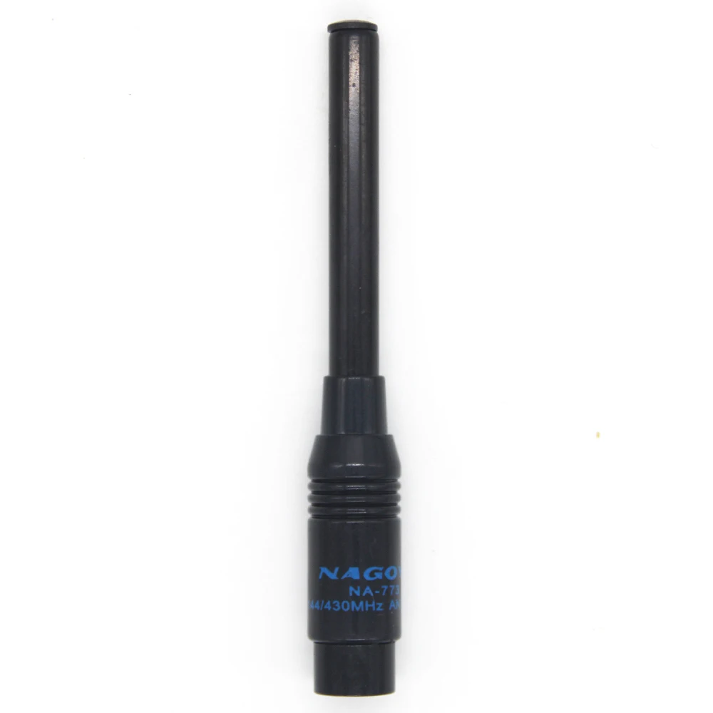 Nagoya NA-773 SMA-M 144/430Mhz UHF/VHF Handheld Telescopic Antenna for YAESU VX-1R BaoFeng UV-3R TONGFA UV-985 TYT TH-UV8R UV-F9