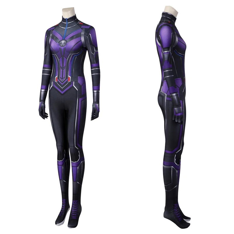 Ant 3 Daughter Cosplay Quantumania Costume Wasp Halloween Carnival Party Cassie Lang 3D Digital Printing Jumpsuit Zentai Suit