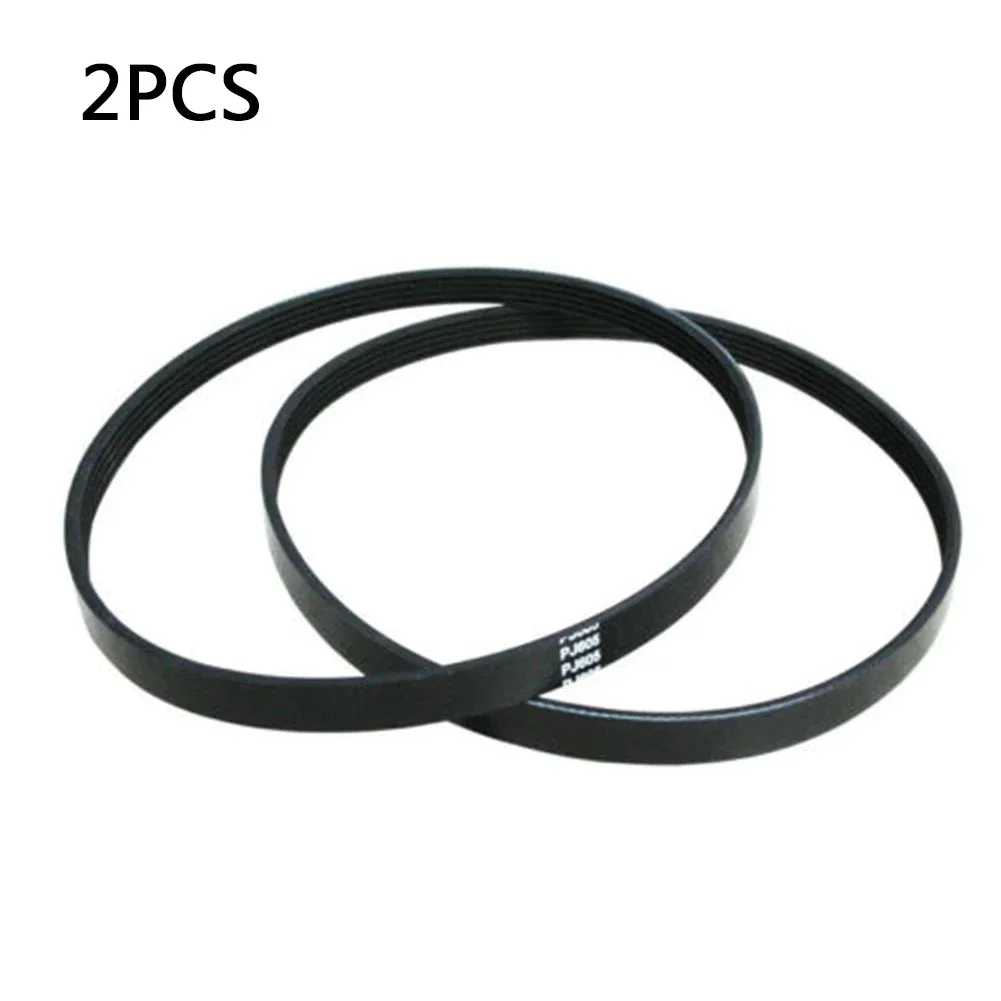 

Replacement Belt 5PJ Belt Rugged and Long lasting Precise Manufacturing Good Performance Black Neoprene Material 2pcs Set