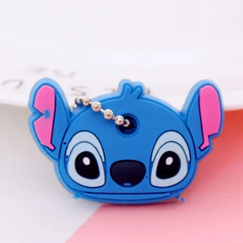 Disney Lilo & Stitch Key Protective Case Kawaii Anime Accessories Cartoon figure Key Decoration Pendant Party Gift for Chirden