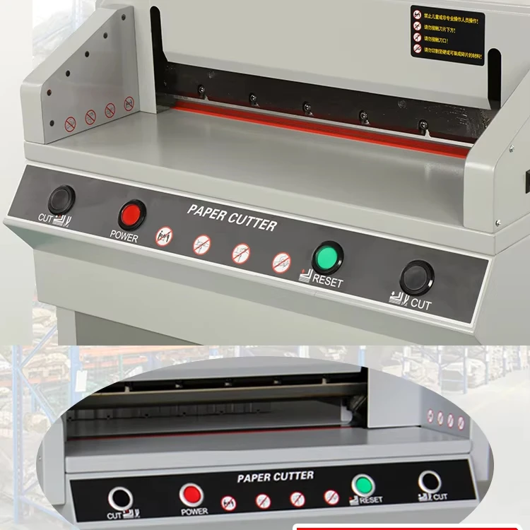 

Fully Automatic Large CNC Paper Cutter 450VG Electric Bevel Cutting Book Album A3A4 Paper Trimmer