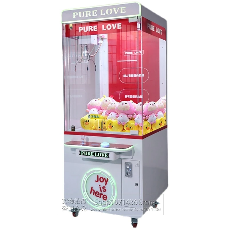 

Pure Love Claw Cranes Plush Toy Dolls Prize Gift Machine Adults Kids Amusement Arcade Vending Coin Operated Grabber Game Machine