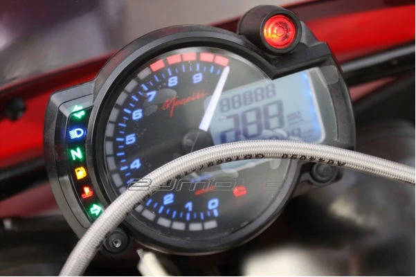 M-SS182 Universal Digital motorcycle instrument panel speedometer speed meter for naked bike and racing bikes