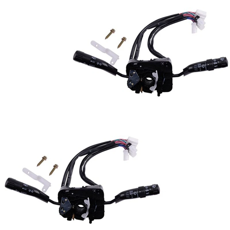 

MR301406 For Mitsubishi Pajero Montero Mk2 Mk 2 1990-2004 Indicator Light Headlight Switch Wiper Switch(2PCS)