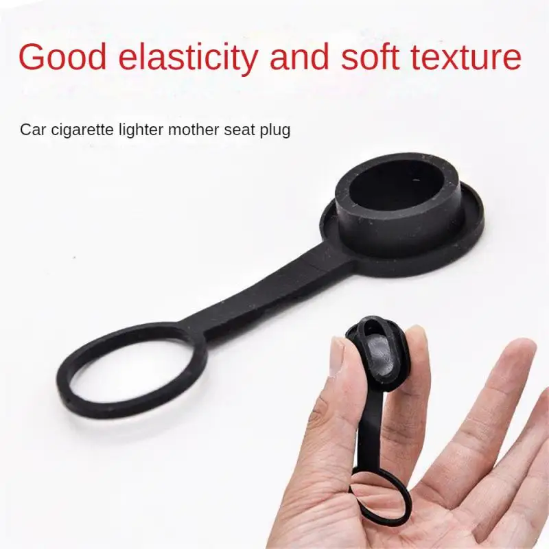 Universal Car Cigarette Lighter Lid Socket Outlet 12V 24V Lighter Protector Waterproof Dustproof Cover Plug Cap Car Accessories