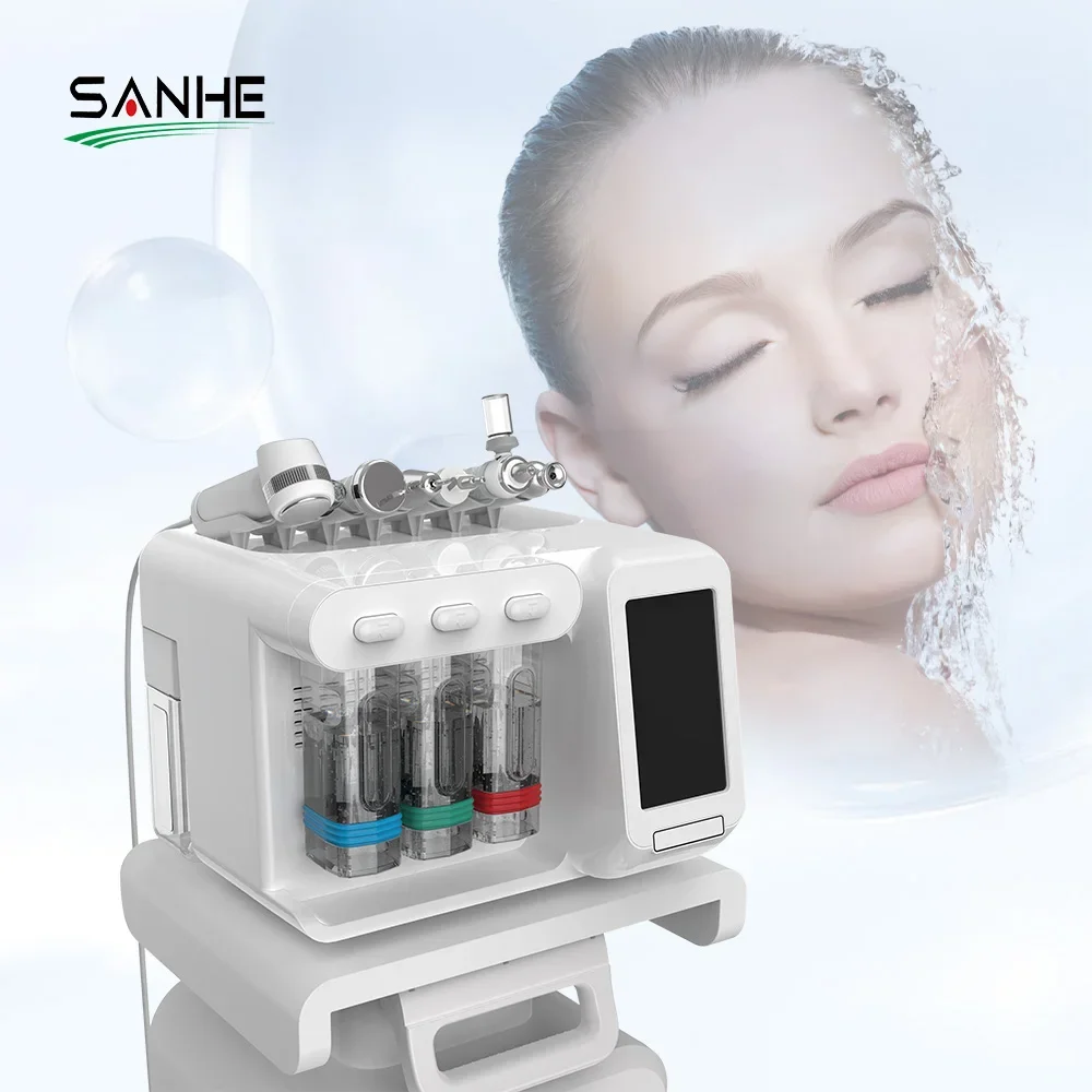 Newest korean professional skin analyzer facial hydro hydra microdermabrsion diamond peel hydrafacy beauty machine