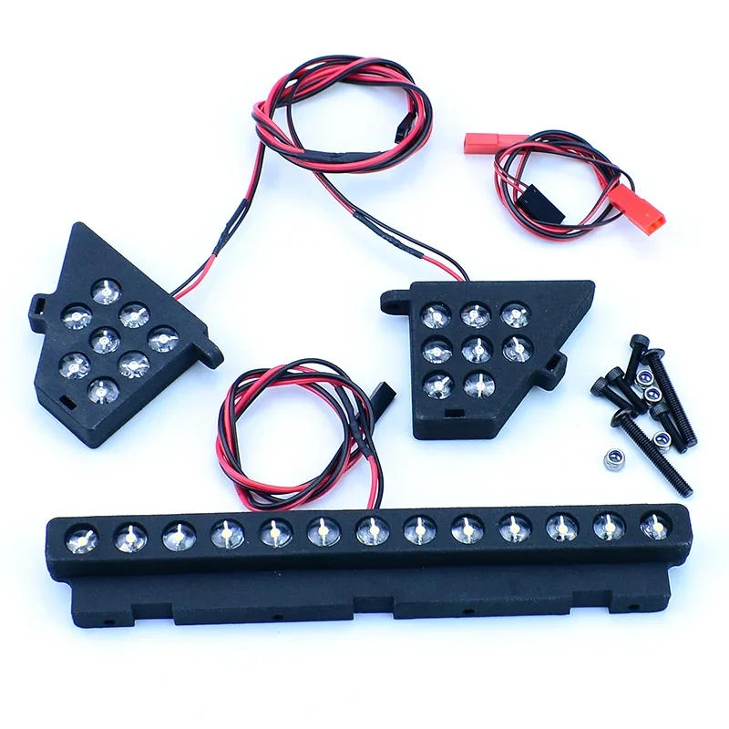 LED Simulation Front Headlight Rear Taillight for 1/5 RC Losi 5IVE-T 2.0 Short Course Truck Car