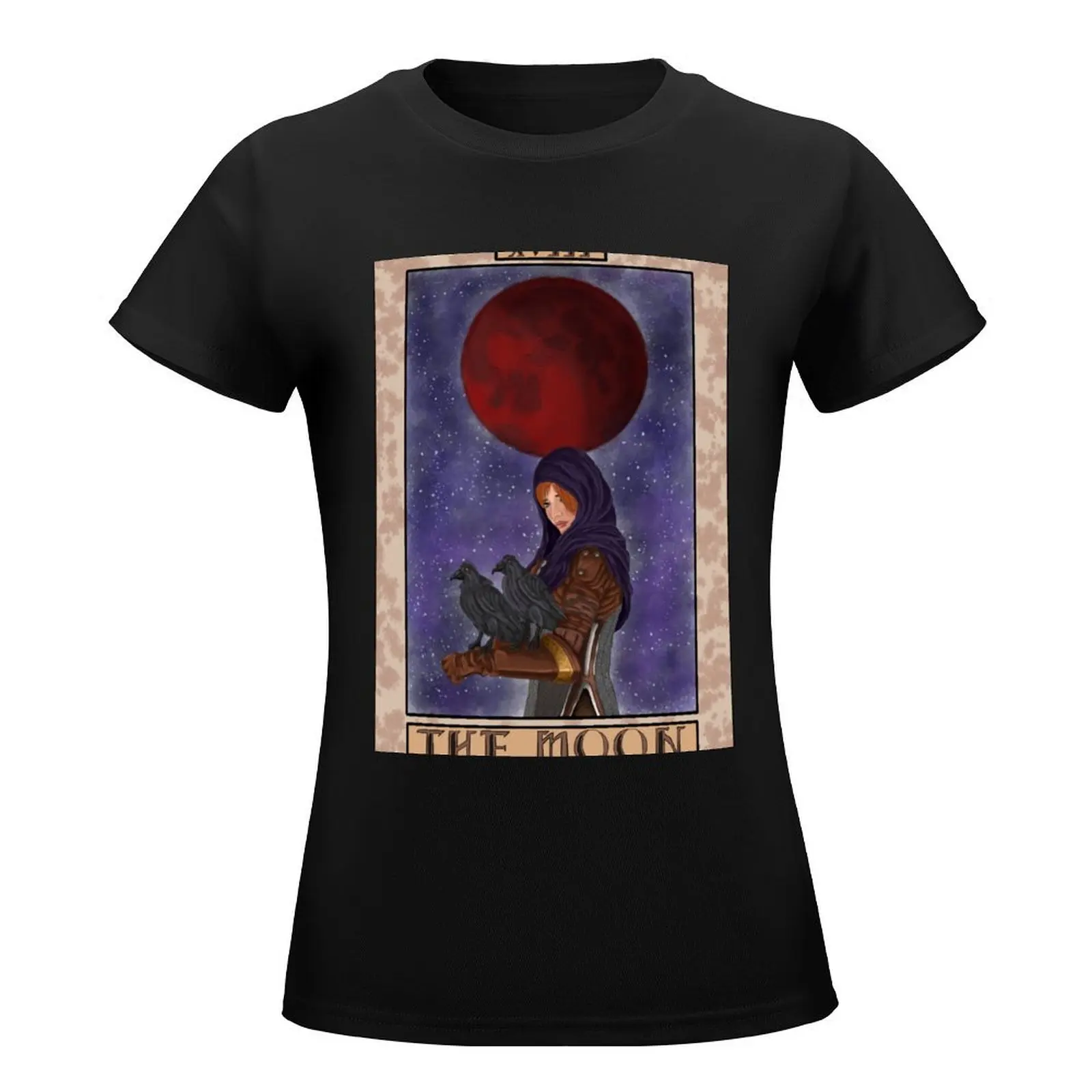 Leliana- Dragon Age Tarot Card T-Shirt vintage sweat t-shirts for Women graphic tees funny