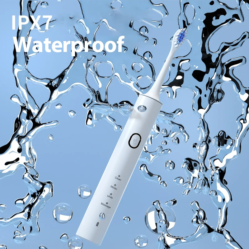 المغناطيسي الإرتفاع موتور بالموجات فوق الصوتية فرشاة الأسنان الكهربائية الكبار الذكية اللاسلكية شحن مقاوم للماء دوبونت شعيرات لينة