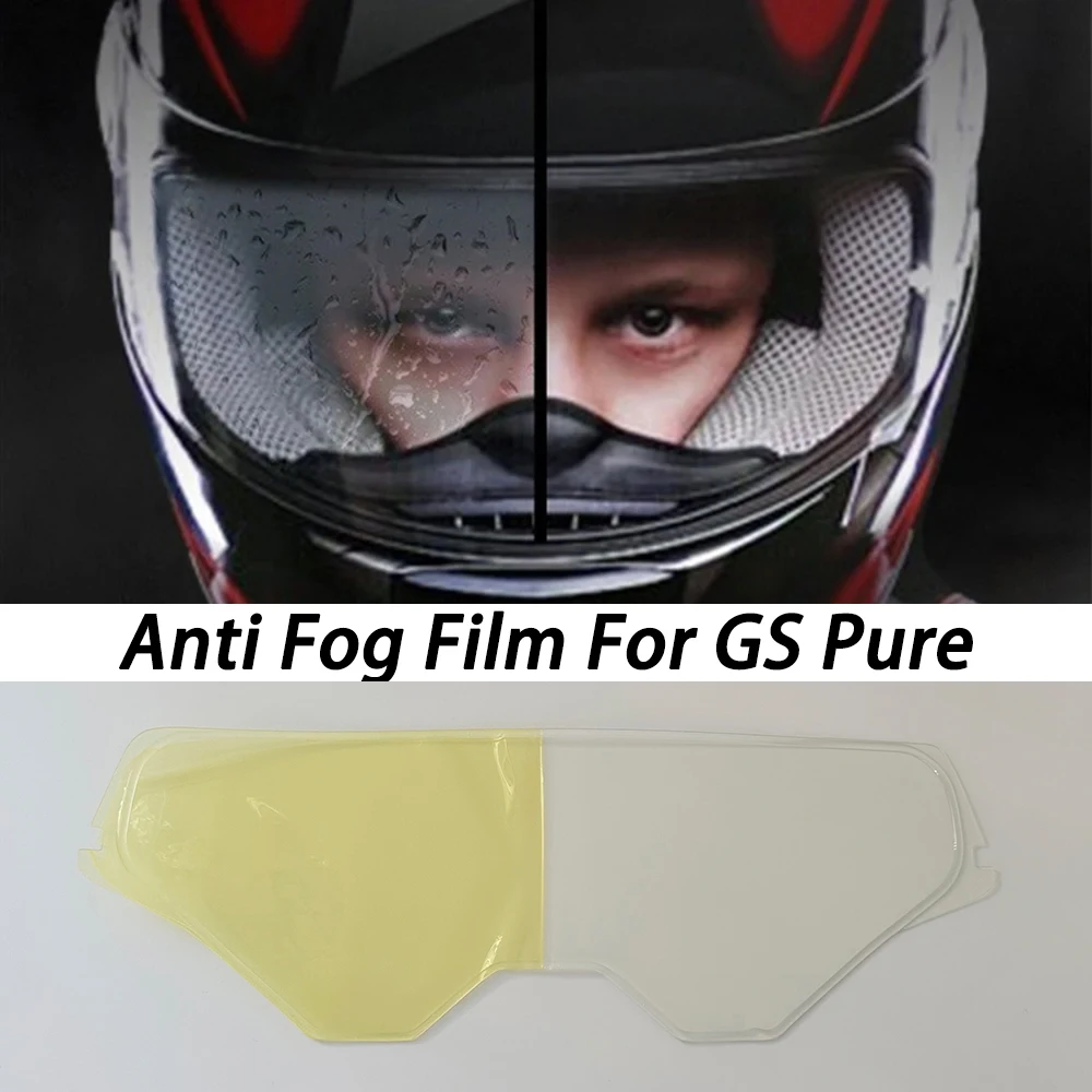 

Motorcycle Helmet Visor Patch Film Fit For BMW GS Pure Visor Replacement Anti Fog Film