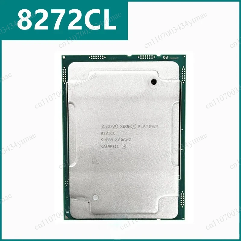 8272CL LGA3647 Server Processor 26C 52T 2.6GHz 195W for C621 Motherboard