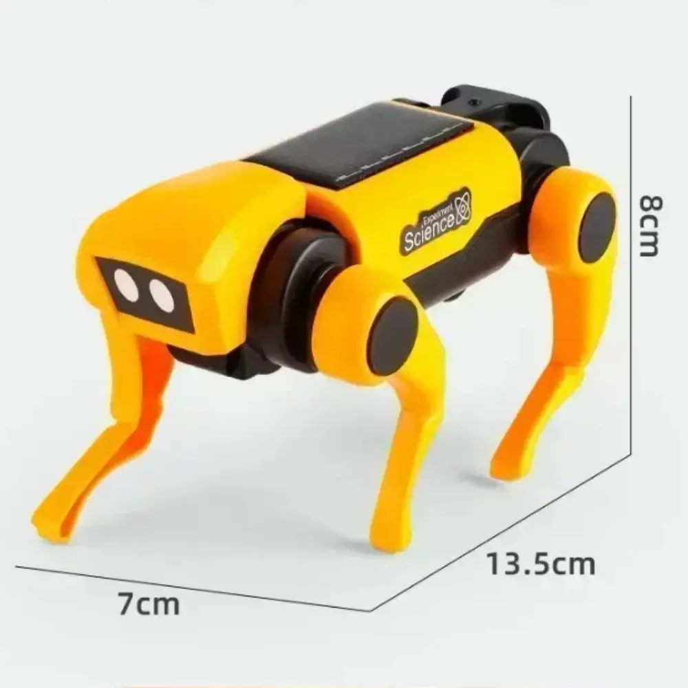 Cão mecânico elétrico biônico sistema solar correndo robô rc brinquedos educação precoce controle remoto robô elétrico cão crianças brinquedo