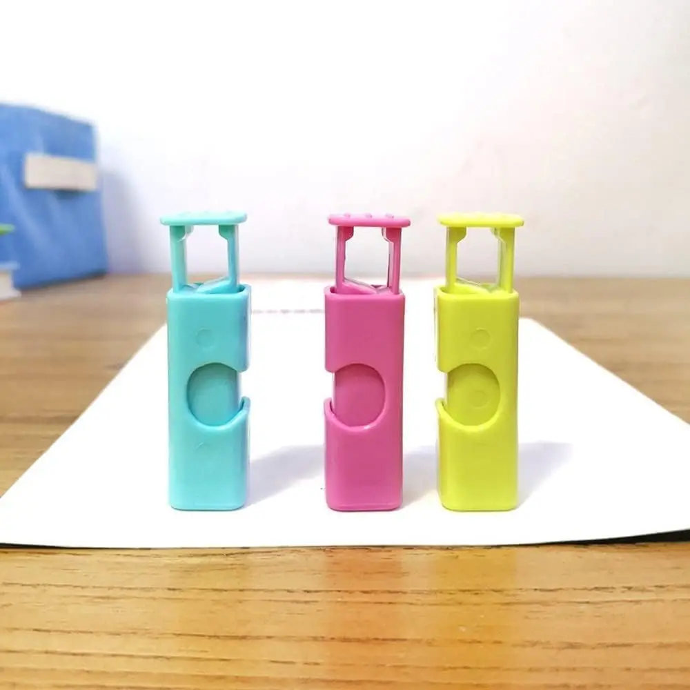1-Pack Multicolor Snap Seal Food Bag Clips - Food-Grade Plastic, 6.2x1.7cm, Press-Type Airtight Sealer for Snacks,Bread
